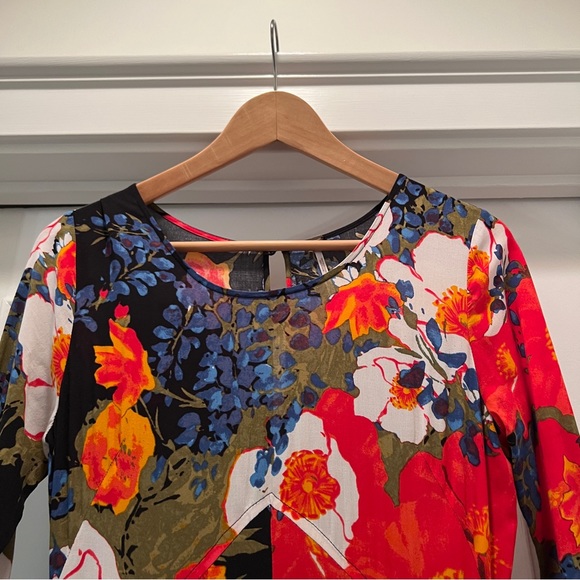 Free People First Kiss Long Sleeve Floral Maxi Dress - Picture 9 of 16